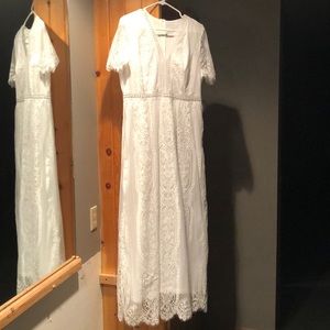 Boho wedding dress